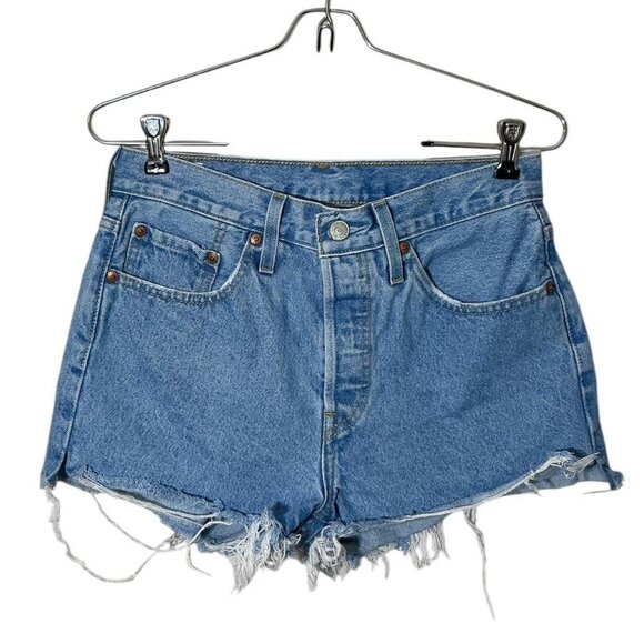 Levis 501‎ Denim Spring Summer Shorts - Picture 1 of 4